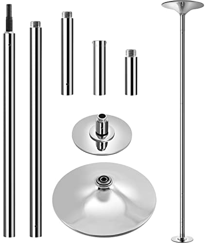 Yaheetech 45mm Portable Spinning and Static Dance Pole: $99.99