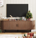 69" TV Stand w/ Power Outlet & Storage Drawer for $101 + free shipping