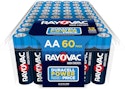 Rayovac High Energy Alkaline AA Batteries 60-Pack for $10 via Sub & Save + free shipping w/ Prime
