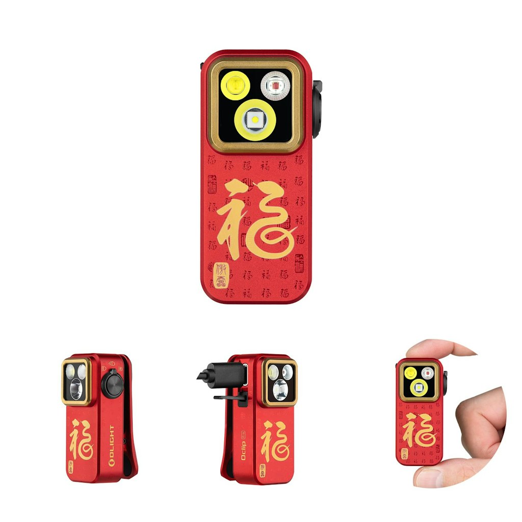 OLIGHT Oclip Pro Rechargeable 500-Lumen Clip-on Flashlight: $24