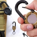 Retractable Keychain Holder for $1 + free shipping w/ $25