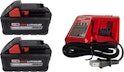 Milwaukee M18 RedLithium High Output XC 6.0 Ah 2-Battery Starter Kit for $188 + free shipping