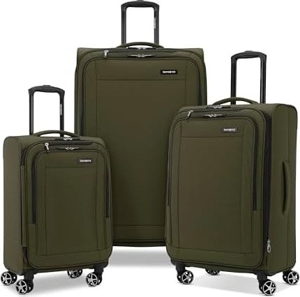 Samsonite Saire LTE 3-Piece Softside Luggage Set: $160