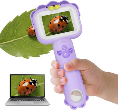 Lelesun Kids' Portable Handheld Microscope for $9 + free shipping w/ Prime