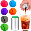 Silicone Reusable Soda Can Lids 6-Pack for $3 + free shipping w/ $25