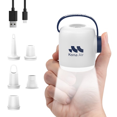 Woowind Kona Cordless Electric Air Pump for Mattresses & Pool Floats for $13 + free shipping w/ Prime