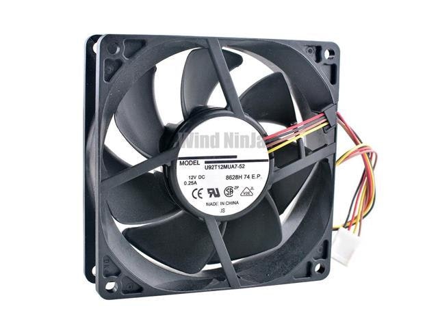 U92T12MUA7-52 92mm 12V PWM Cooling Fan: $25.98 U92T12MUA7-52 92mm 12V PWM Cooling Fan: $25.98