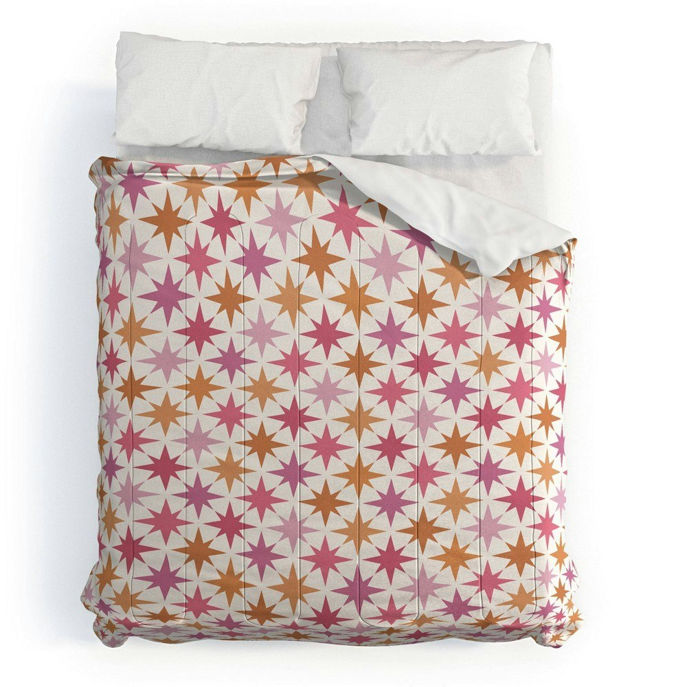 Deny Designs King Starry Multicolor Comforter and Pillow Sham Set: $259.99