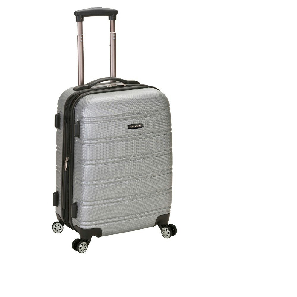 Rockland Melbourne Expandable Hardside Carry-On Spinner Suitcase: $45.49 Rockland Melbourne Expandable Hardside Carry-On Spinner Suitcase: $45.49