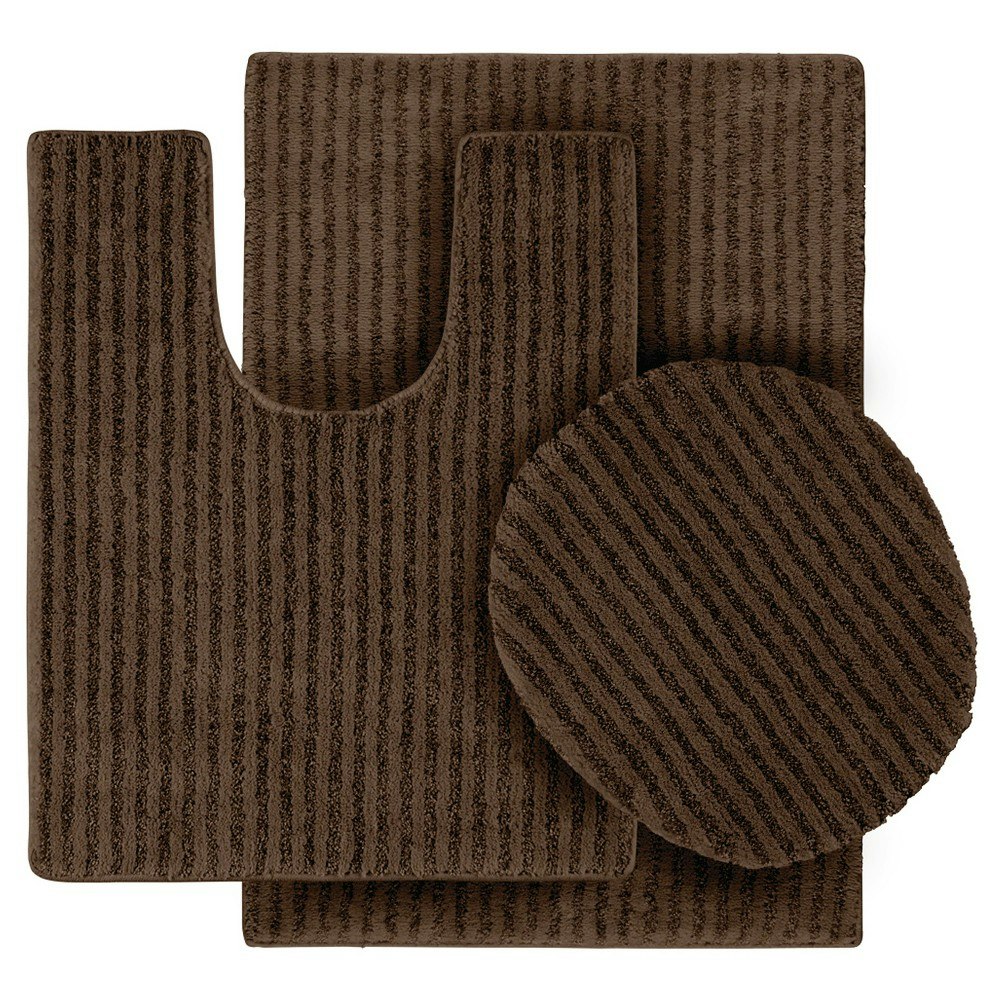 Sheridan Plush Nylon Bath Rug 3-Piece Set: $31.49