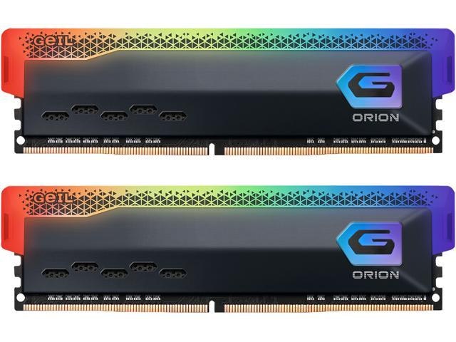 GeIL Orion RGB 16GB 2x8GB DDR4 3200 Desktop Memory: $149.90