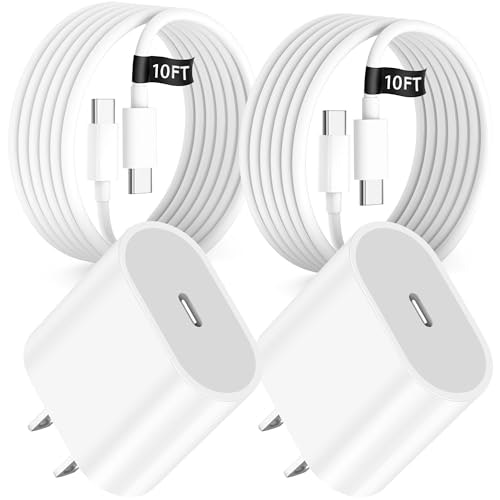 20W USB-C Wall Charger and 10-Foot Charging Cable for iPad: $18.99