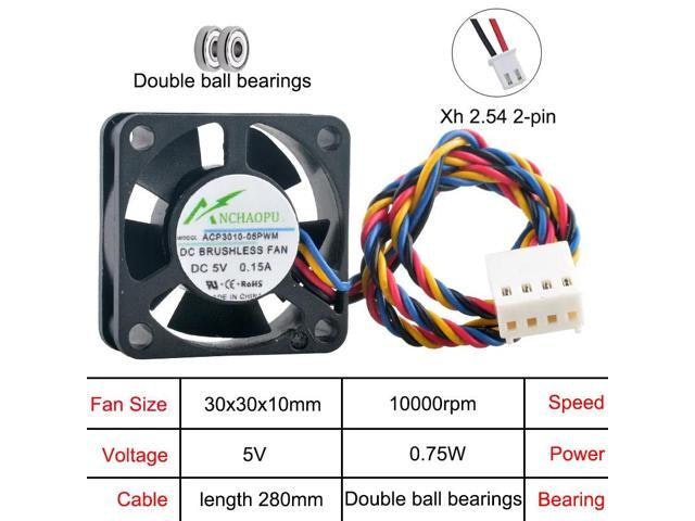 ACP3010-05PWM 30mm Miniature Cooling Fan: $29 ACP3010-05PWM 30mm Miniature Cooling Fan: $29