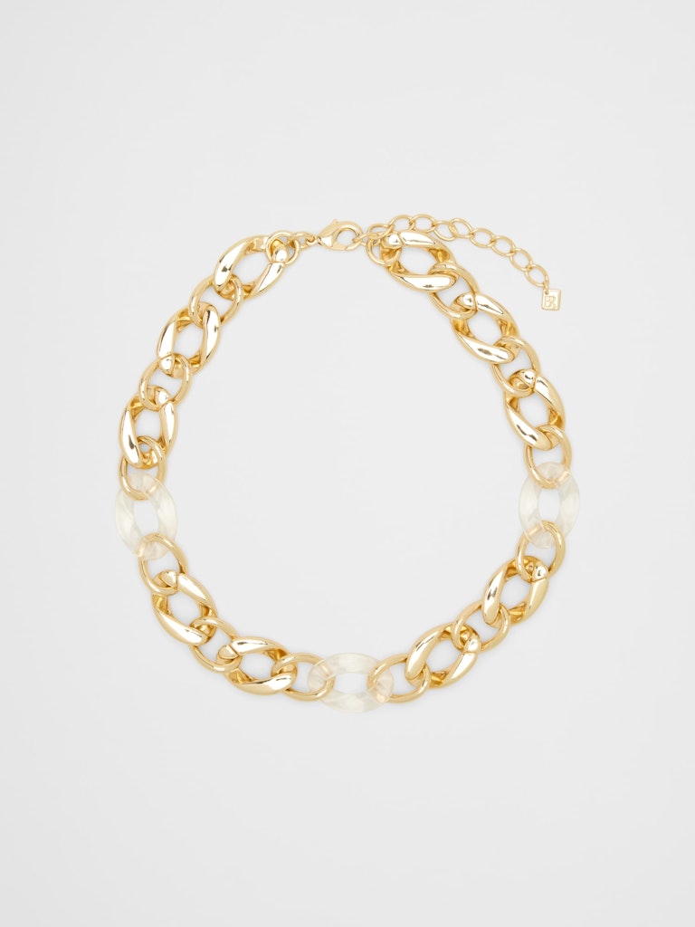 Clear Resin Link Necklace: $20 Clear Resin Link Necklace: $20
