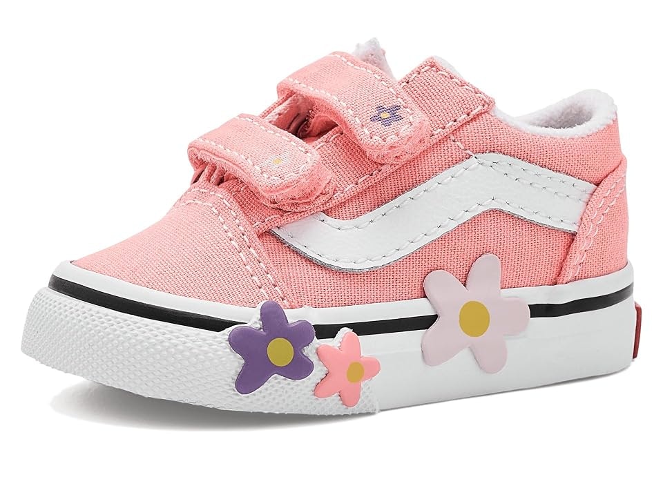 Vans Kids Old Skool V Flower Shoes: $43 Vans Kids Old Skool V Flower Shoes: $43