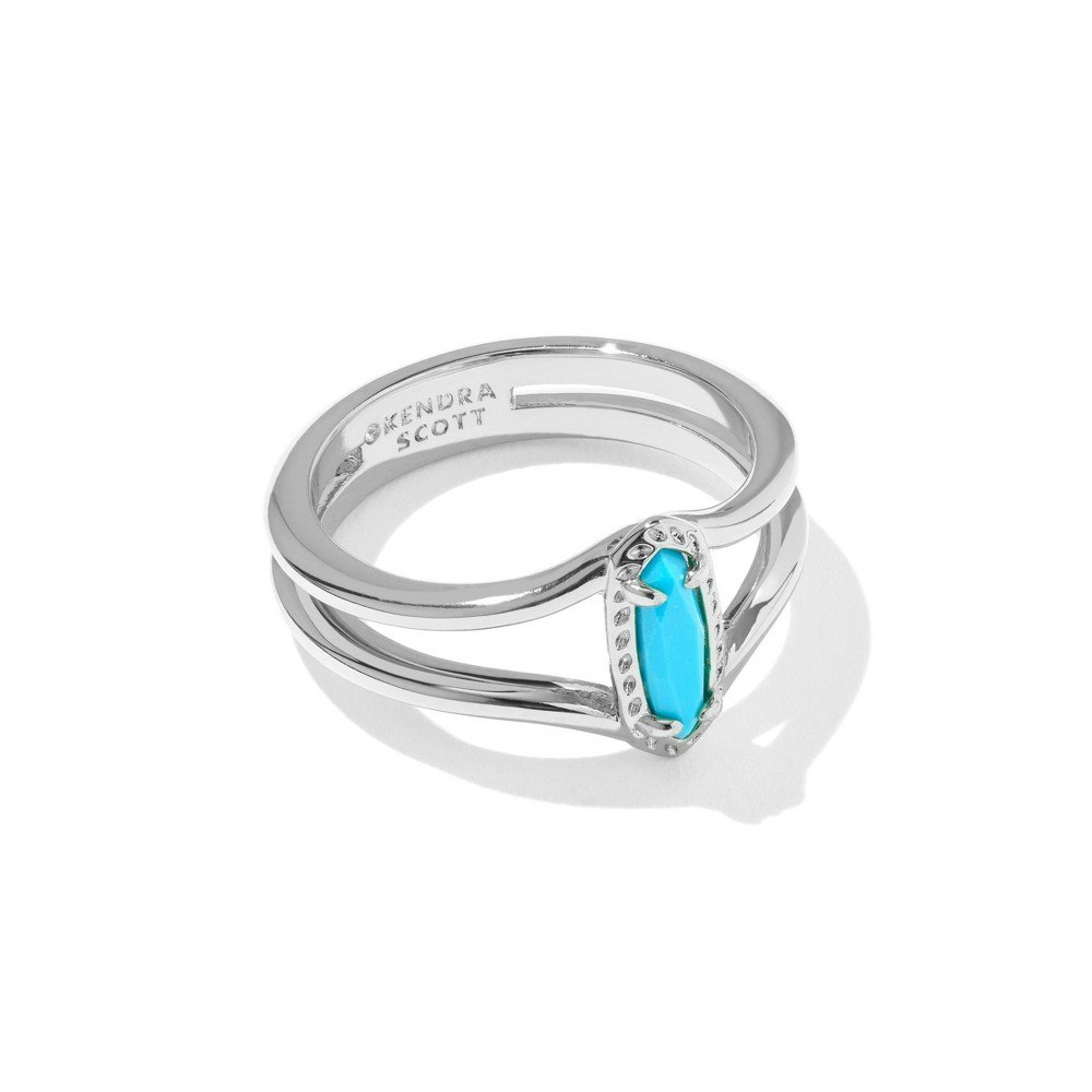 Kendra Scott Emma Silver Double Band Ring: $45 Kendra Scott Emma Silver Double Band Ring: $45