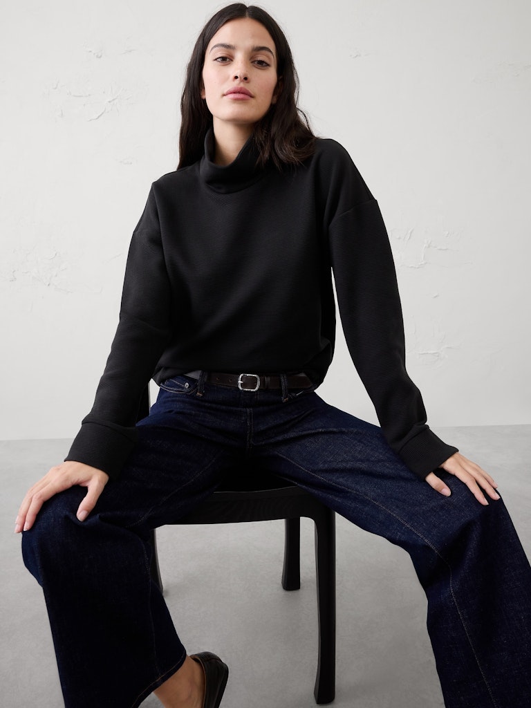 Ottoman Turtleneck Sweatshirt: $20.97 Ottoman Turtleneck Sweatshirt: $20.97