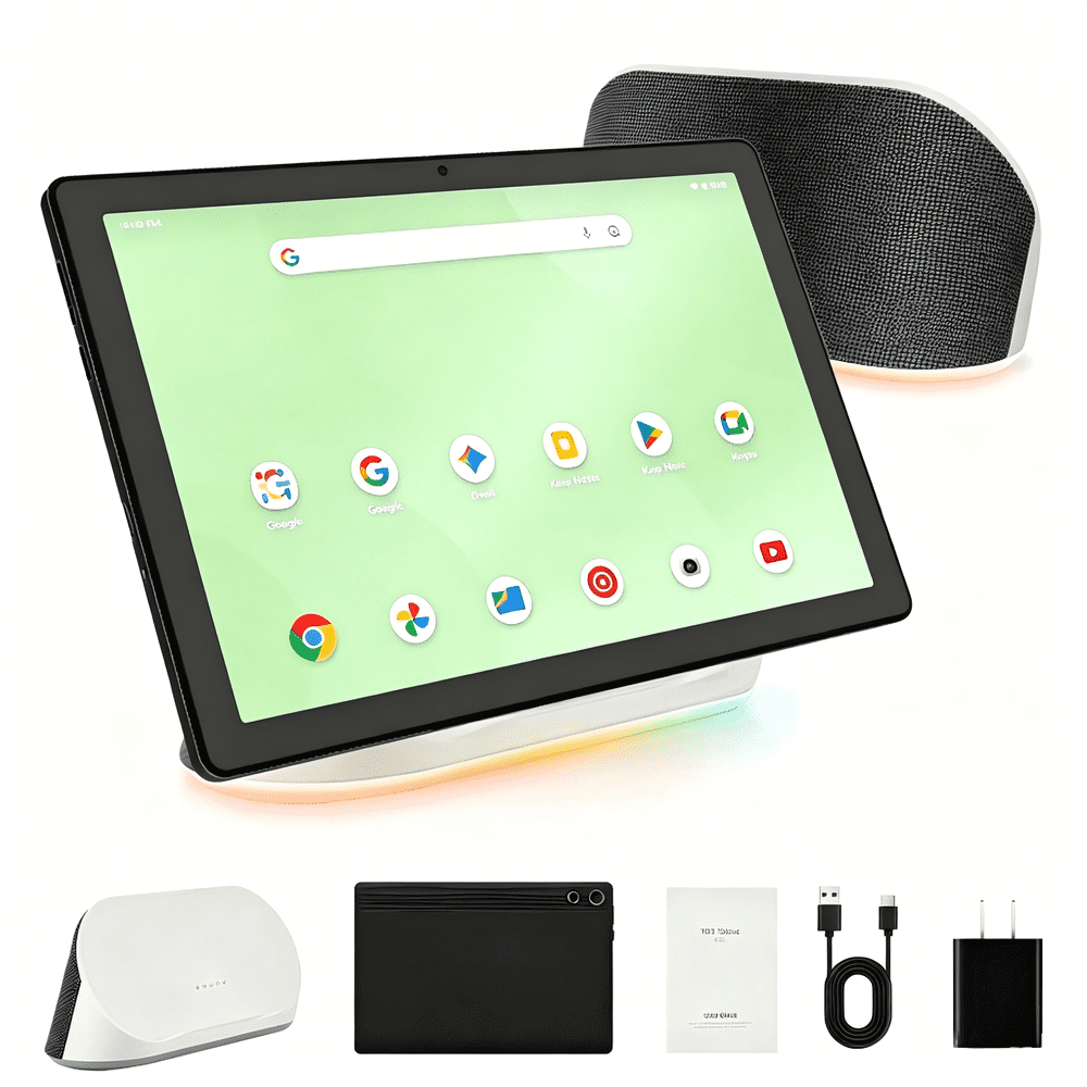 Aeezo 10.1-inch 64GB Tablet with Speaker Audio Base: $76.89