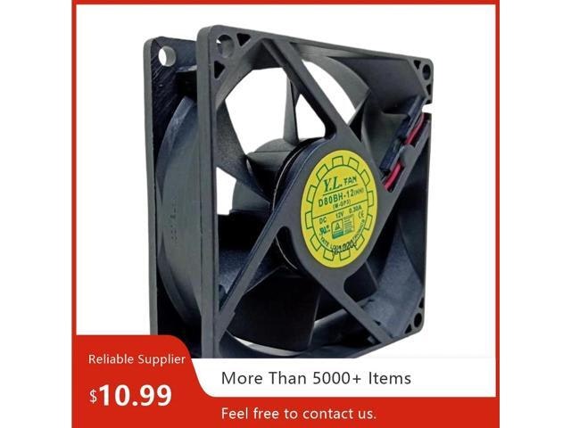 D80BH-12HH 80mm 12V Dual Ball Bearing Cooling Fan: $31.98 D80BH-12HH 80mm 12V Dual Ball Bearing Cooling Fan: $31.98