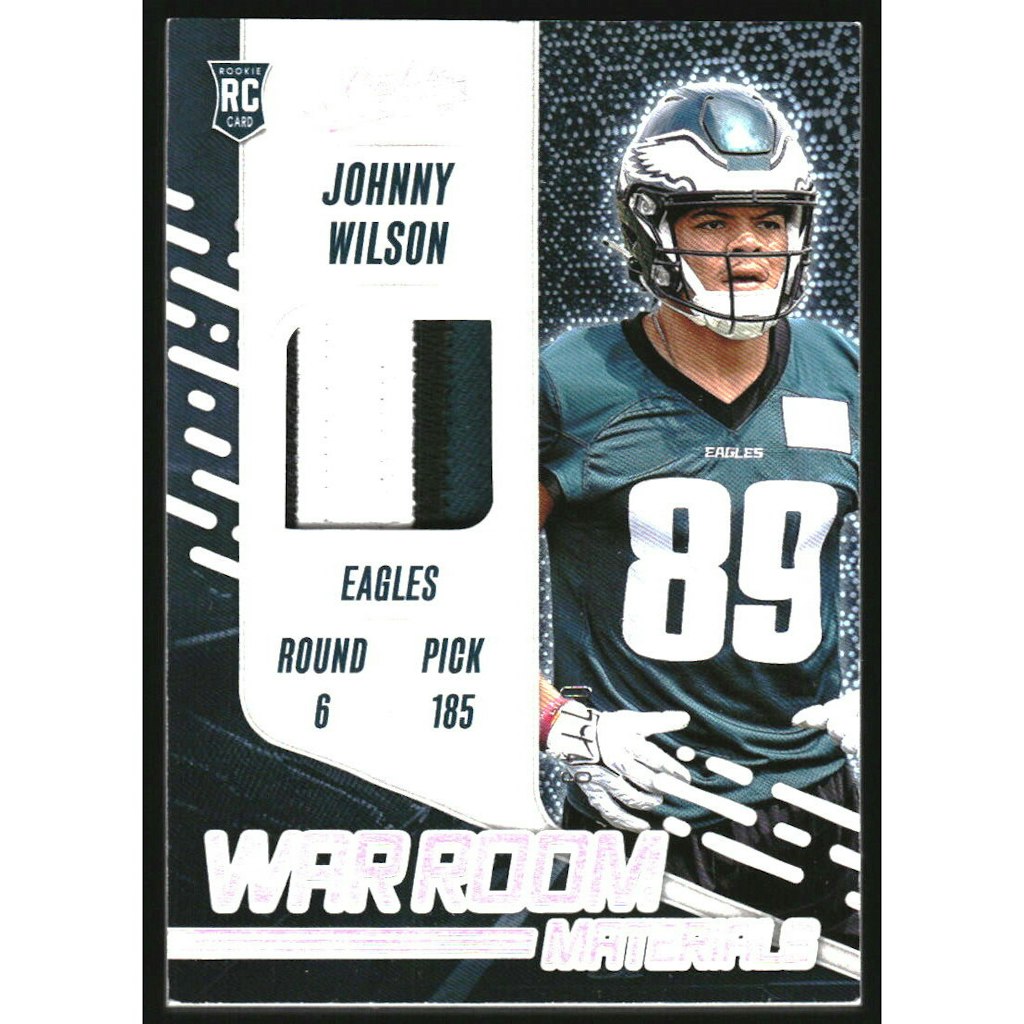 2024 Absolute War Room Johnny Wilson Silver Holo Trading Card #40: $18 2024 Absolute War Room Johnny Wilson Silver Holo Trading Card #40: $18