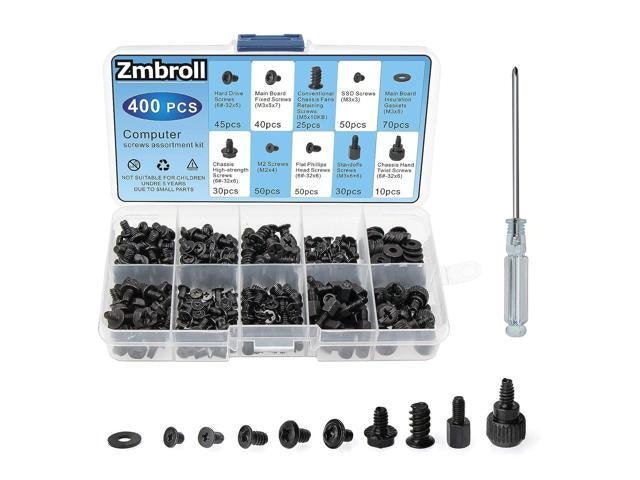 Z 400-Piece Computer Screws and Standoffs Kit: $20.18 Z 400-Piece Computer Screws and Standoffs Kit: $20.18