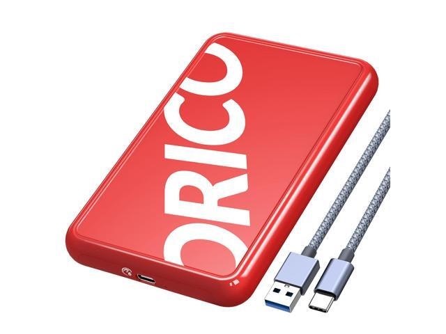 Orico 2.5-Inch USB-C SSD and HDD Enclosure: $16.99