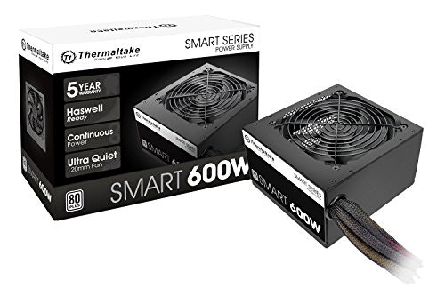 Thermaltake Smart 600W 80 Plus Power Supply: $42.99 Thermaltake Smart 600W 80 Plus Power Supply: $42.99