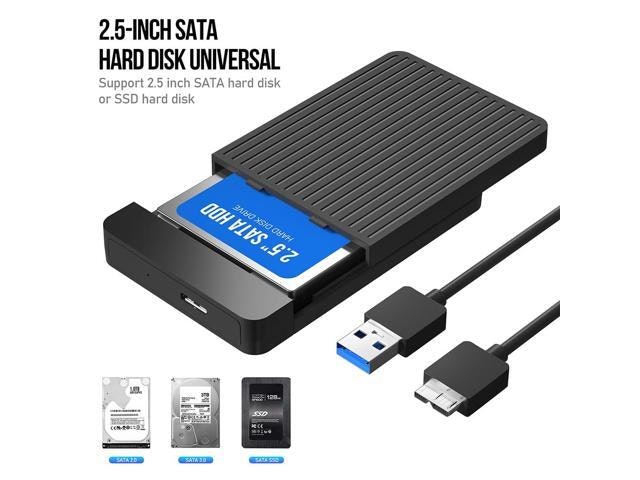 2.5-Inch SATA to USB 3.0 Hard Drive Enclosure: $15.96