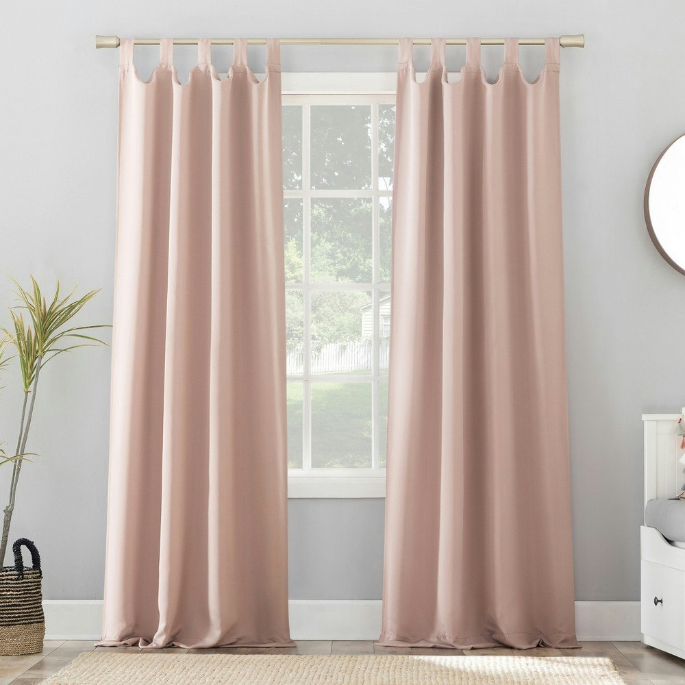 Sun Zero Kenneth 40"x95" Blackout Curtain Panel: $12.99 Sun Zero Kenneth 40"x95" Blackout Curtain Panel: $12.99
