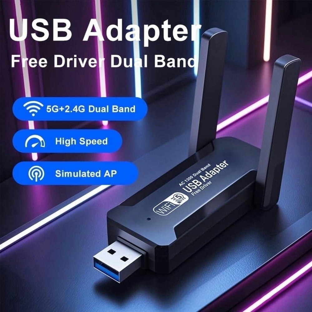 AC1300 Dual Band USB 3.0 WiFi Adapter: $16.98 AC1300 Dual Band USB 3.0 WiFi Adapter: $16.98