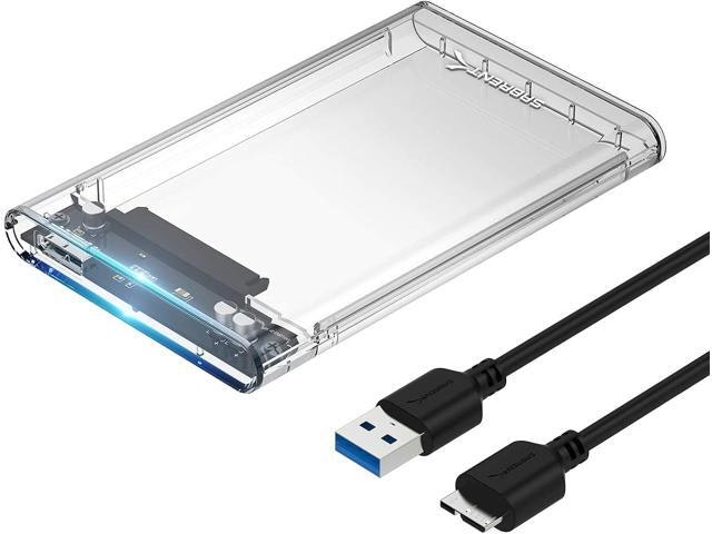 2.5-Inch USB 3.0 SATA Hard Drive Enclosure: $20.19