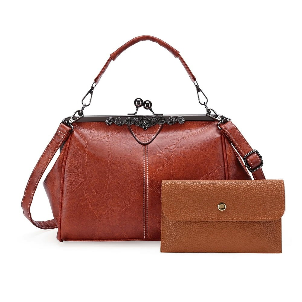 Sendefn Leather Crossbody Shoulder Bag: $27.72 Sendefn Leather Crossbody Shoulder Bag: $27.72