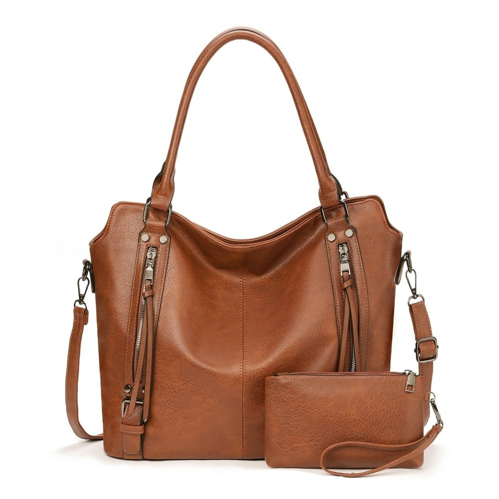 Sendefn Women's Leather Tote Bag: $34.54 Sendefn Women's Leather Tote Bag: $34.54