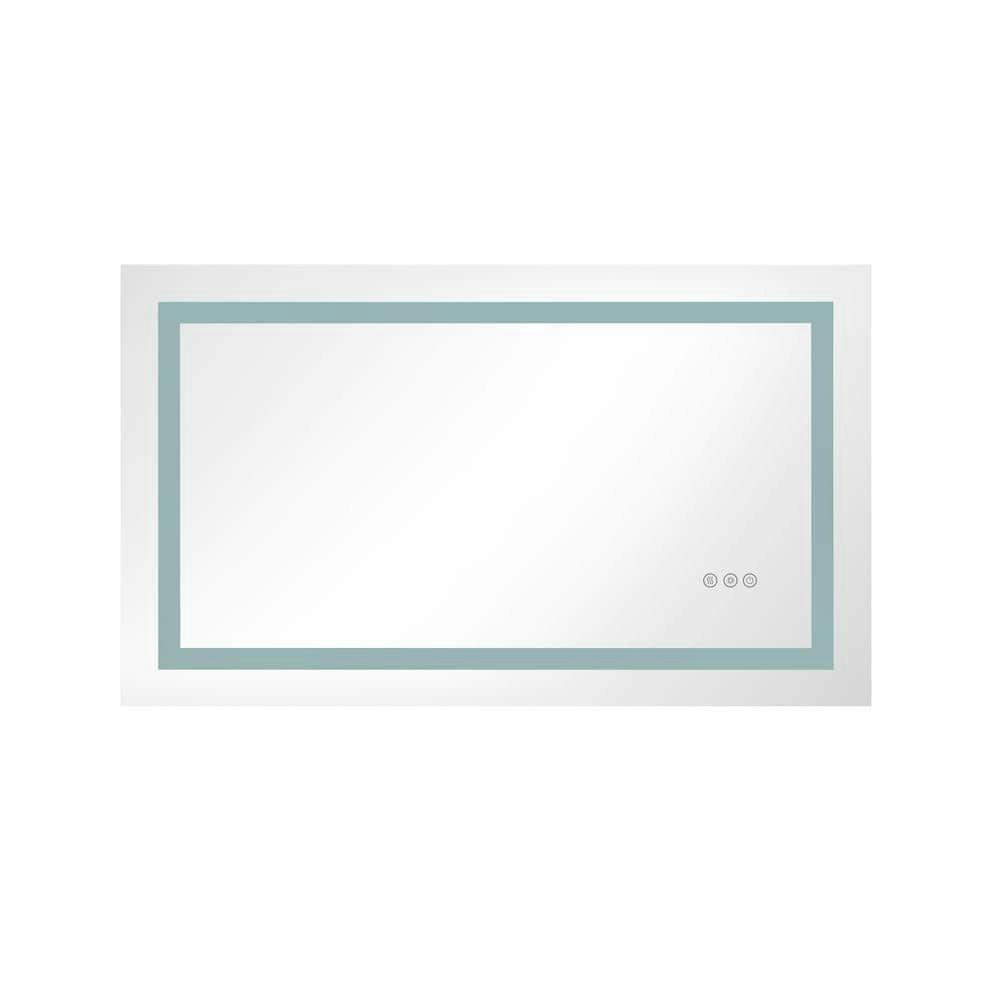 40x24-Inch Rectangular LED Frameless Bathroom Vanity Mirror: $171.15 40x24-Inch Rectangular LED Frameless Bathroom Vanity Mirror: $171.15