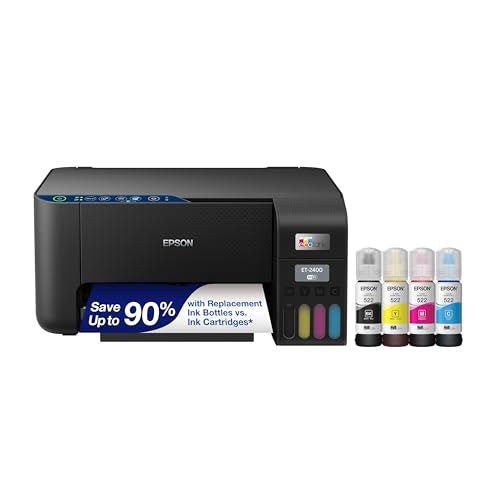 Epson EcoTank ET-2400 Wireless All-in-One Color Printer: $189.99 Epson EcoTank ET-2400 Wireless All-in-One Color Printer: $189.99