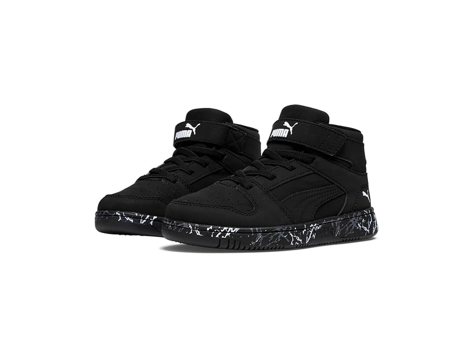 Puma Kids Rebound Layup Nubuck Hook-and-Loop Shoes: $58