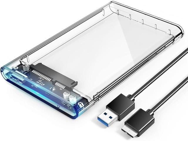 Orico 2.5-Inch USB 3.0 to SATA III Tool-Free Hard Drive Enclosure: $8.99
