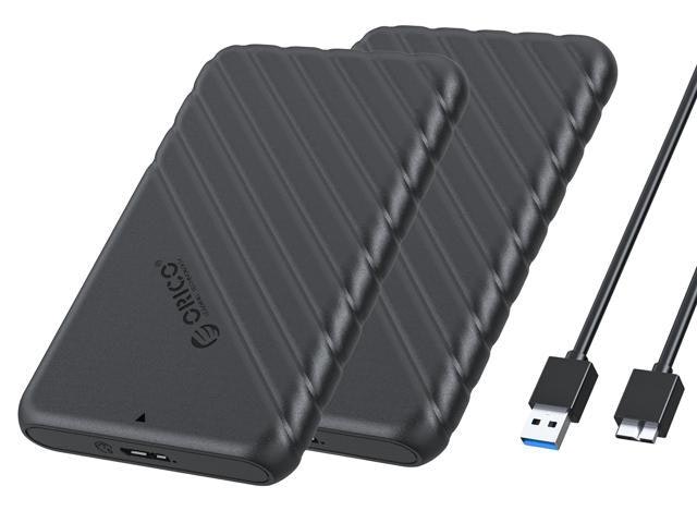 Orico 2.5-Inch USB 3.0 SATA Hard Drive Enclosure 2-Pack: $18.99 Orico 2.5-Inch USB 3.0 SATA Hard Drive Enclosure 2-Pack: $18.99