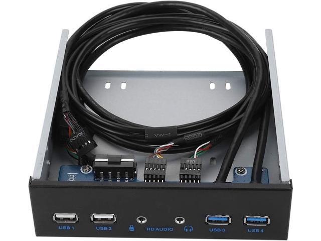 5.25-Inch USB 3.0 4-Port Front Panel Hub: $33.98