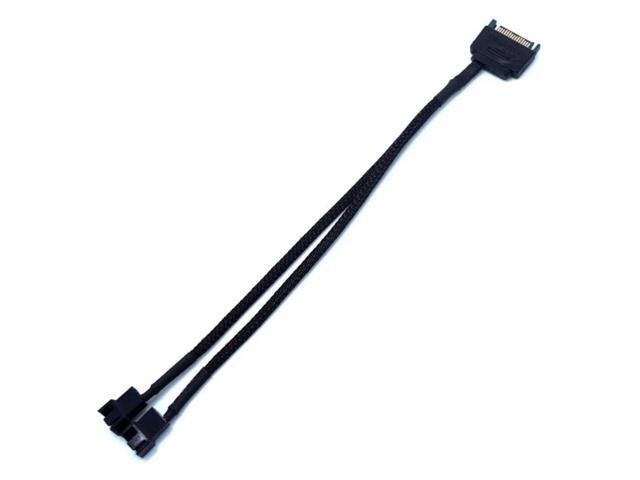 SATA to 3-Pin and 4-Pin Fan Extension Adapter Cable: $12.06 SATA to 3-Pin and 4-Pin Fan Extension Adapter Cable: $12.06