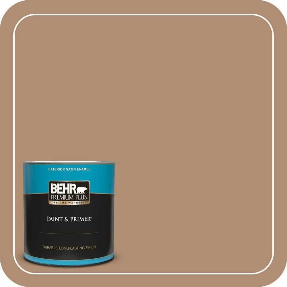 Homeland 1-Quart Satin Enamel Exterior Paint and Primer: $24.98