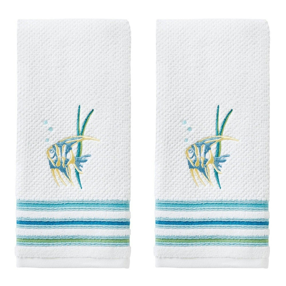 SKL Home Ocean Watercolor Hand Towel 2-Pack: $16.69