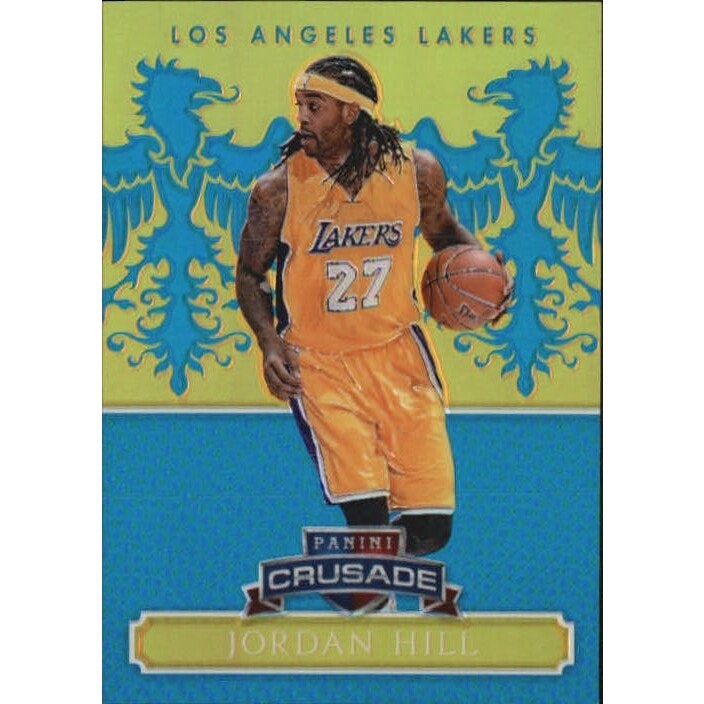 2014-15 Panini Excalibur Crusade Teal Jordan Hill Trading Card: $10 2014-15 Panini Excalibur Crusade Teal Jordan Hill Trading Card: $10