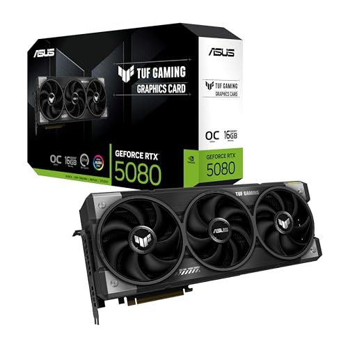 Asus TUF Gaming GeForce RTX 5080 16GB Graphics Card: $1,524.99 Asus TUF Gaming GeForce RTX 5080 16GB Graphics Card: $1,524.99