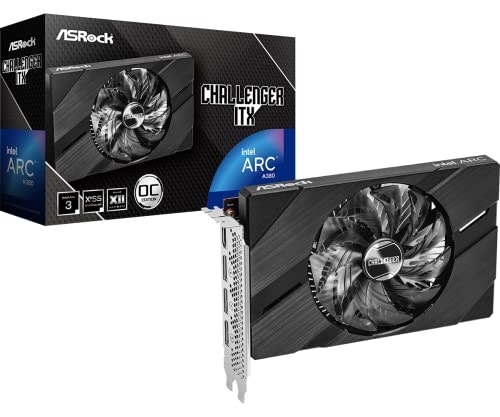 ASRock Intel Arc A380 Challenger ITX 6GB Graphics Card: $139.99 ASRock Intel Arc A380 Challenger ITX 6GB Graphics Card: $139.99