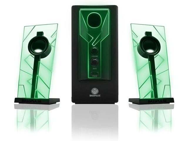 GOgroove BassPULSE 2.1 Computer Speaker System: $98.64