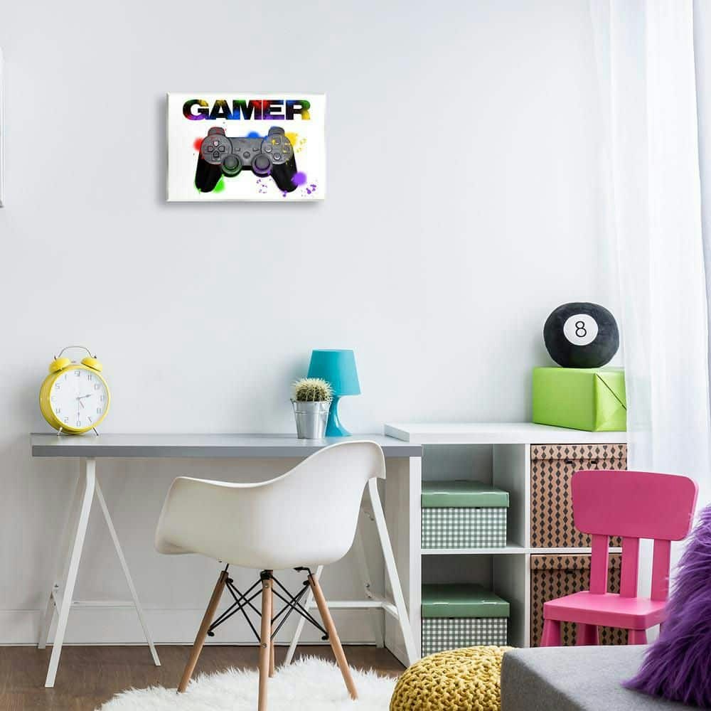 Marcus Prime Gamer with Rainbow Splashes 10" x 15" Unframed Typography Art Print: $21.71 Marcus Prime Gamer with Rainbow Splashes 10" x 15" Unframed Typography Art Print: $21.71