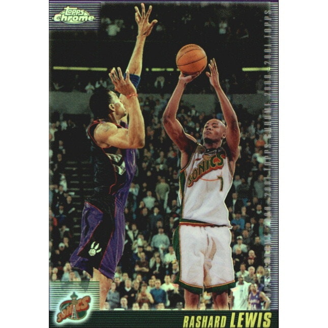 2000-01 Topps Chrome Rashard Lewis Refractor #26: $12