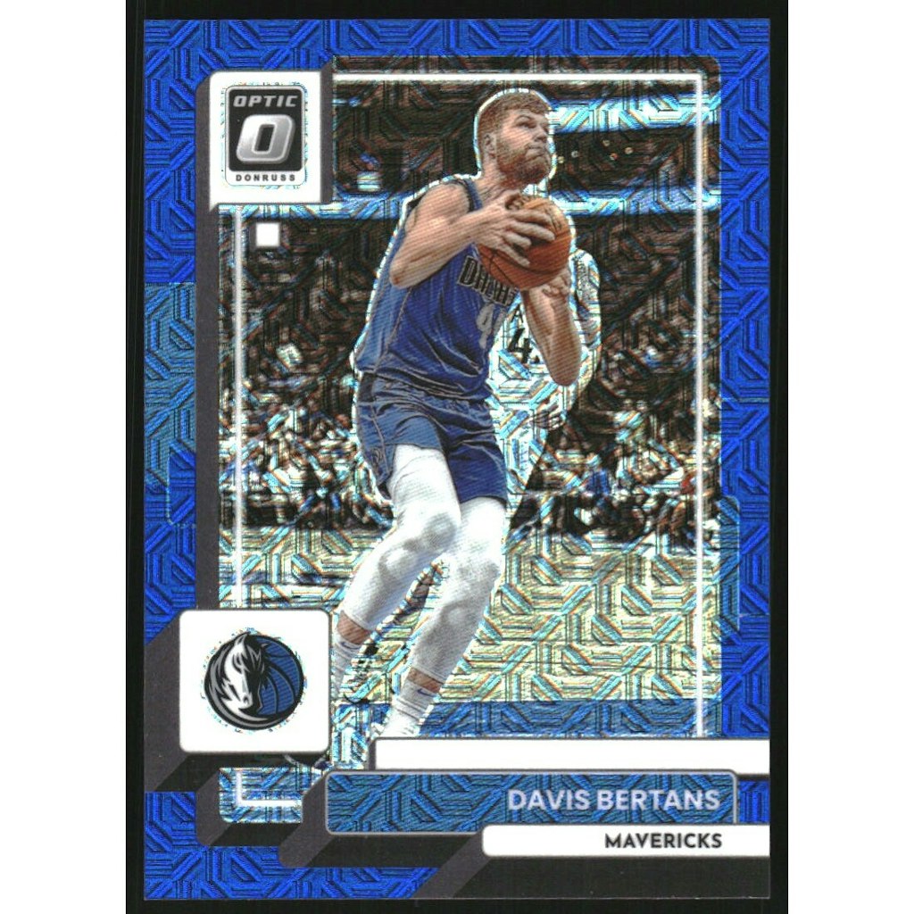 2022-23 Donruss Optic Choice Blue Mojo Davis Bertans Card: $13.50