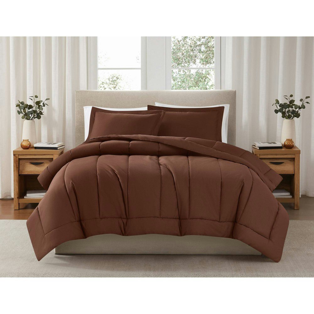 Brooklyn Loom Full/Queen Percale Comforter Set: $139.99